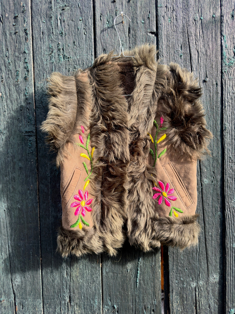 Sheepskin Kids Waistcoat Maahnoor