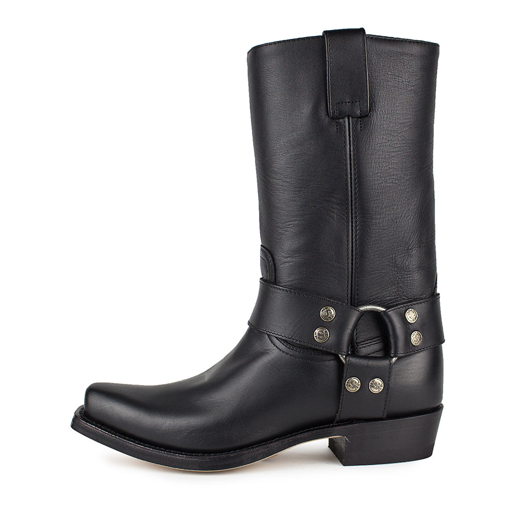 Biker Boots Black - Deadstock