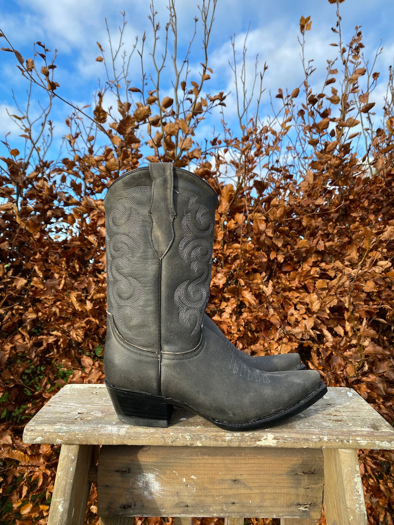 Western Boots Grey- Deadstock