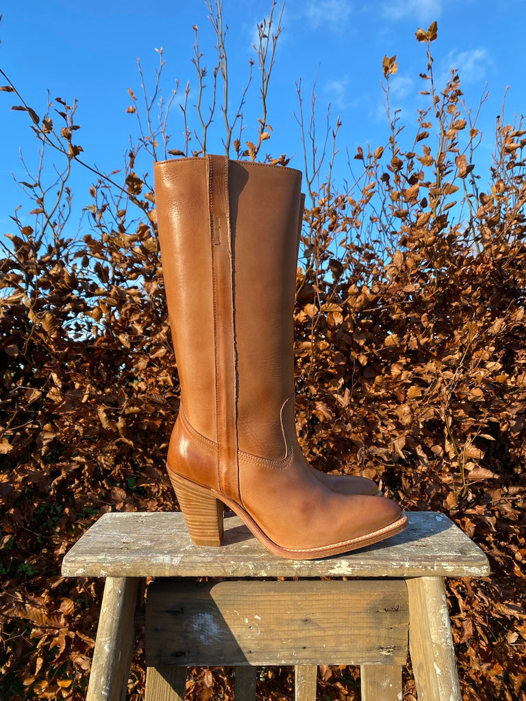 High Boots Cognac -  Deadstock