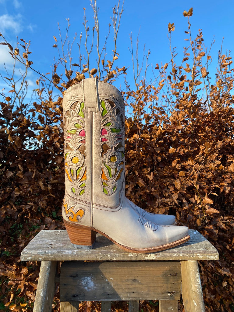 Floral Western Boots -  Deadstock