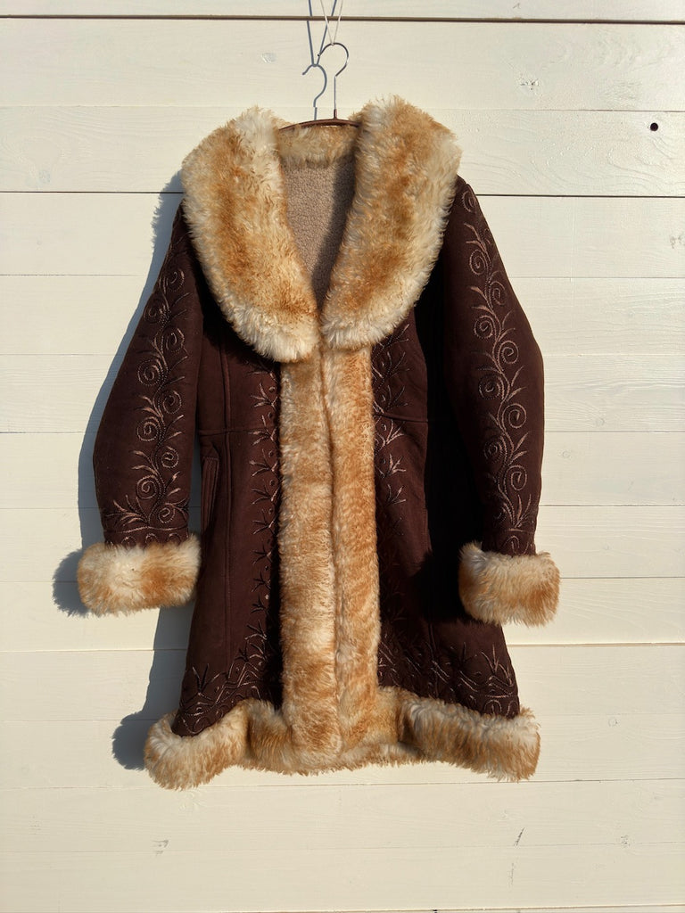 Afghan Sheepskin Coat Delilah