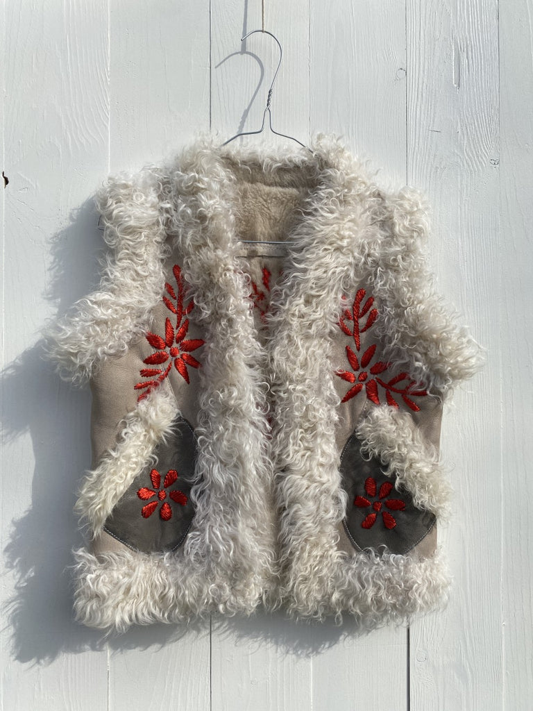 Sheepskin KidsWaistcoat Nisaa