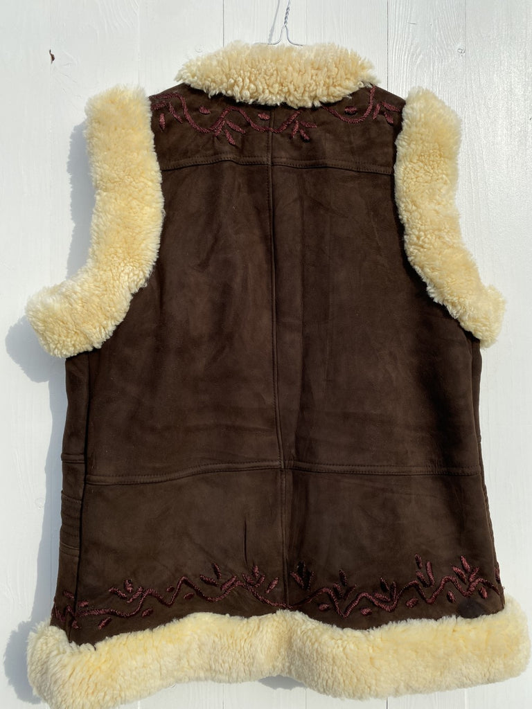 Bespoke Upcycled Vintage Shearling Kimono Jacket -  Australia