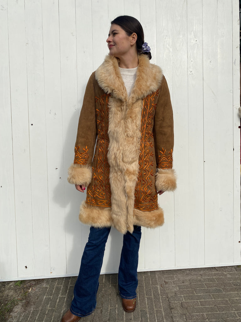 Afghan Sheepskin Coat Morsal