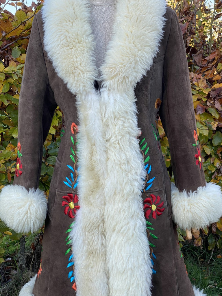 Afghan Sheepskin Coat Mia