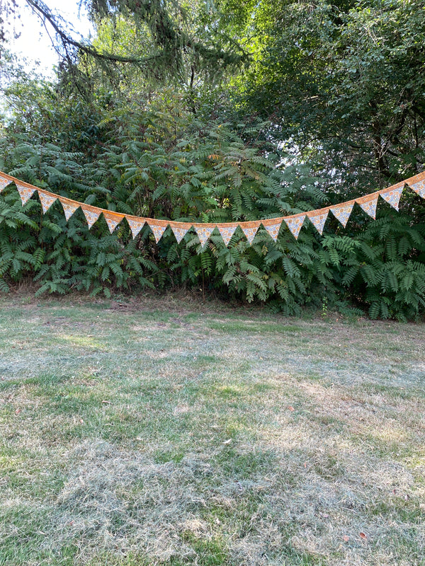 Bunting Orange Poppy