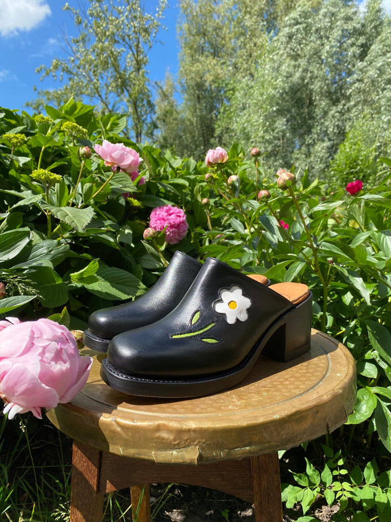 Hand painted hot sale swedish clogs